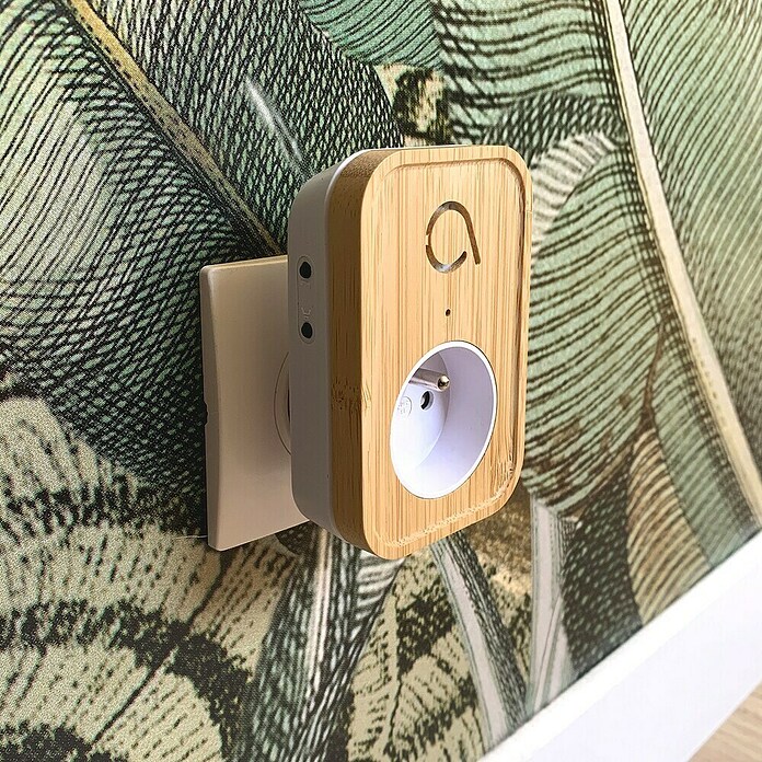 Avidsen Juego de timbre inalámbrico Bamboo Plug (150 m, 85 dB, Sin corriente, IP44) | BAUHAUS
