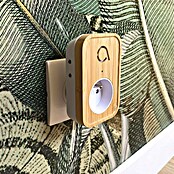 Avidsen Juego de timbre inalámbrico Bamboo Plug (150 m, 85 dB, Sin corriente, IP44) | BAUHAUS