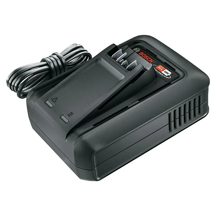 Bosch Power for All 18V Batterie-Erhaltungsgerät AL 18V-44 - 44 min, 4,4 A - Bosch Akku-Ladegerät, ein unverzichtbares Zubehör zum Aufladen von Bosch Akkus, für eine zuverlässige Stromversorgung Ihrer Werkzeuge.