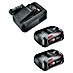 Bosch Power for All 18V Početni set set baterija i punjač P4A QC AL18V 44+2x2.5Ah 
