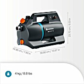 Gardena Power for All 18V Akku-Gartenpumpe 3000 Silent (18 V, Li-Ionen, 1 Akku, Max. Fördermenge: 3 000 l/h) | BAUHAUS