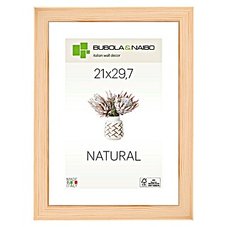 Drveni okvir Giulia 2701 (DIN A4 / 21 x 29,7 cm, Natur, Staklo)