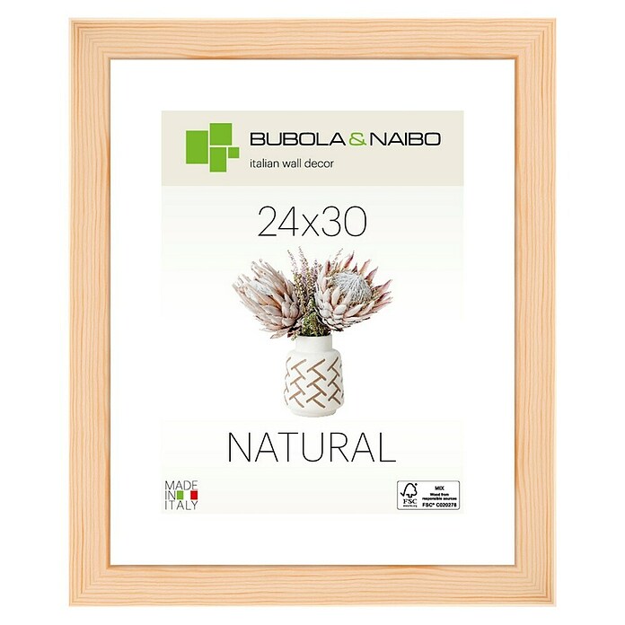 Marco de fotos 2701 (Natural, 24 x 30 cm, Madera)