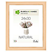 Marco de fotos 2701 (Natural, 24 x 30 cm, Madera)