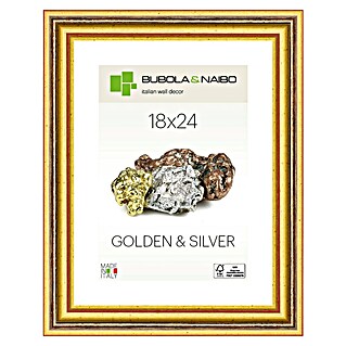 Bubola & Naibo Leseni okvir 2490 (18 x 24 cm, Zlate barve)