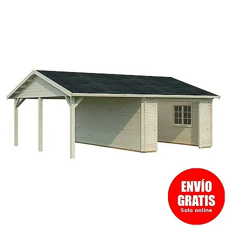Palmako  Garaje con carport Roger sin puerta