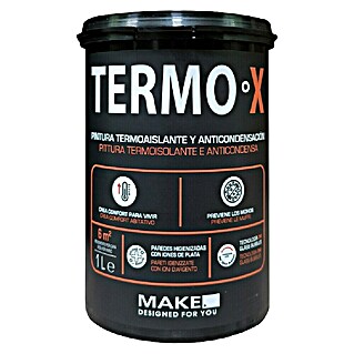 Pintura térmica y anticondensación Termo-X (Blanco, Mate, 1 l)