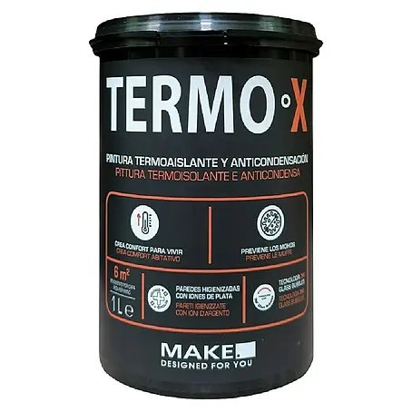 Pintura térmica y anticondensación Termo-X