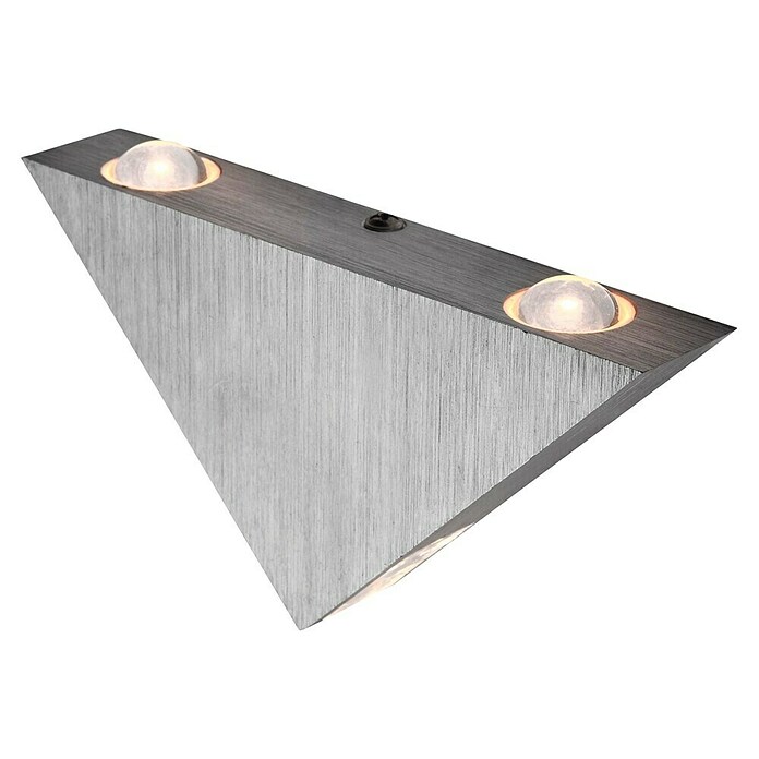 Globo LED-Wandleuchte Gordon (3-flammig, 3 x 1 W, Warmweiß)