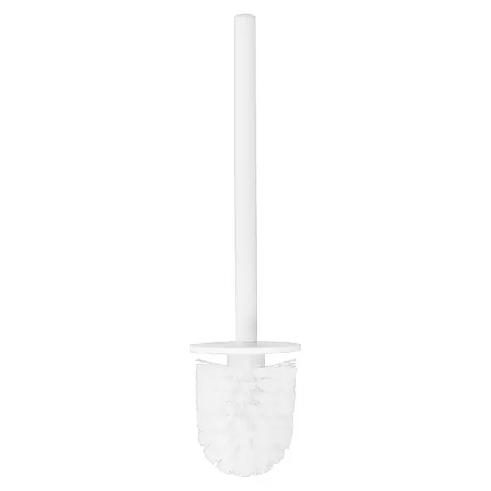 Venus Flakoni WC-Bürstengarnitur - Polyresin, Weiß - Weiße Toilettenbürste mit Griff und Bürstenkopf für die Reinigung der Toilette.