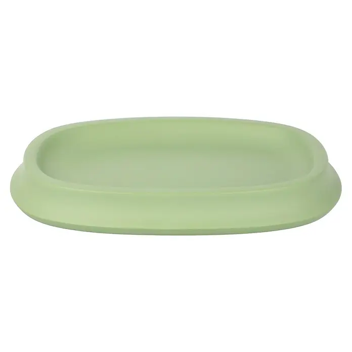 Venus Flakoni Seifenschale - Sage, Polyresin - Grüne Seifenschale, stilvoll und funktional, für eine saubere und ordentliche Ablage Ihrer Seife im Bad.