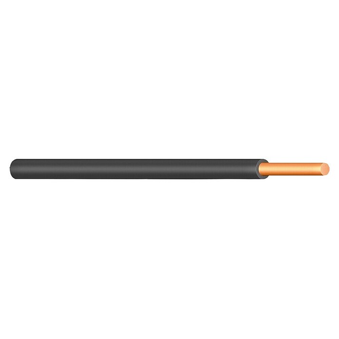Aderleitung (H07V-U, 100 m, Braun)
