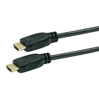 Schwaiger HDMI-kabel (5 m, Zwart, 18 Gbit/s)
