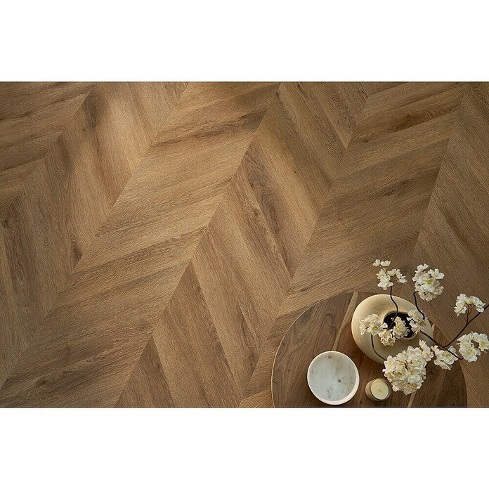 Vinylvloer Hongaarse punt, Garda Oak (120 x 600 x 4,5 mm, Garda Oak) | BAUHAUS