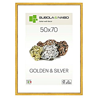 Bubola & Naibo Drveni okvir Marisa 6280 (50 x 70 cm, Zlatne boje)