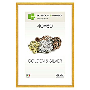 Bubola & Naibo Holzrahmen Marisa 6280 (40 x 60 cm, Gold)