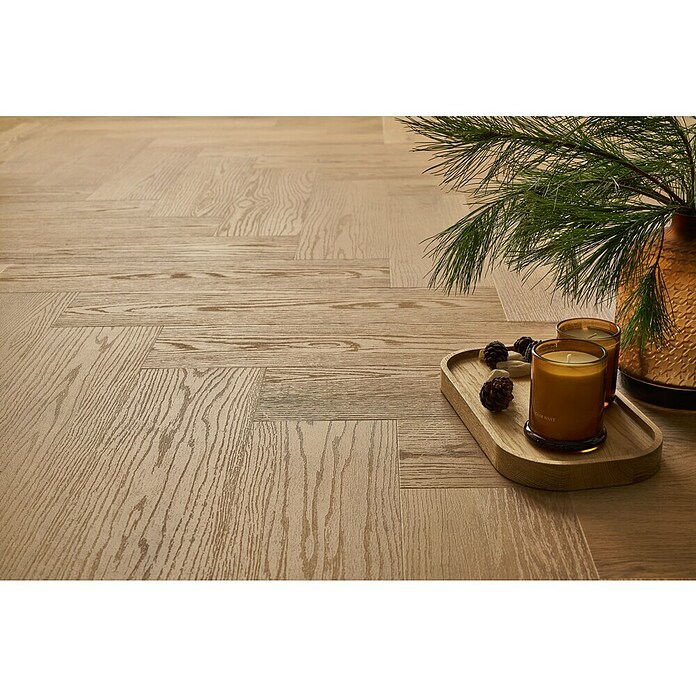 Vinylvloer visgraat Garda Oak (148 x 592 x 4,5 mm, Garda Oak, Visgraat) | BAUHAUS