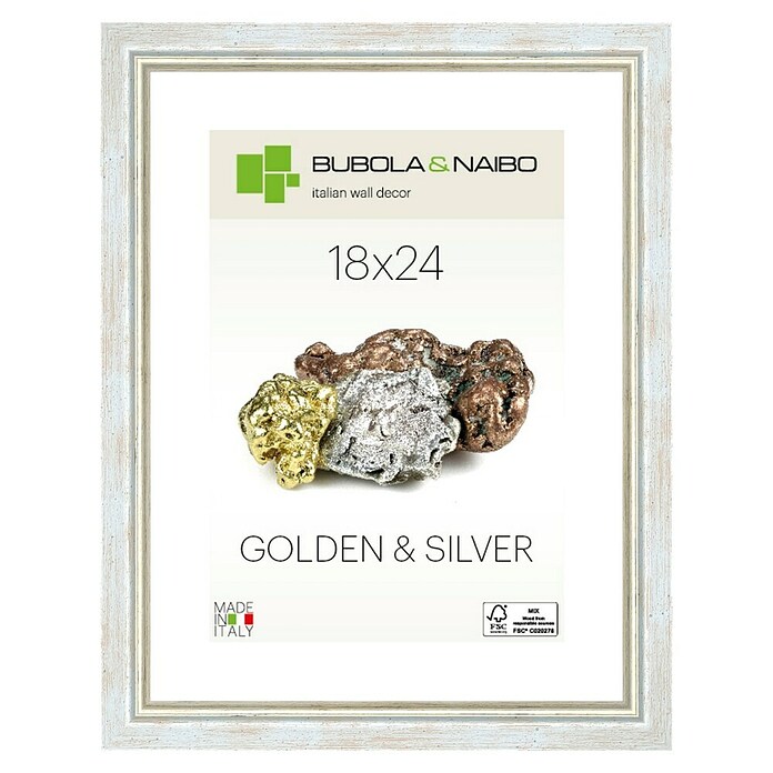Bilderrahmen Marisa 6280 (Silber, 18 x 24 cm, Holz)