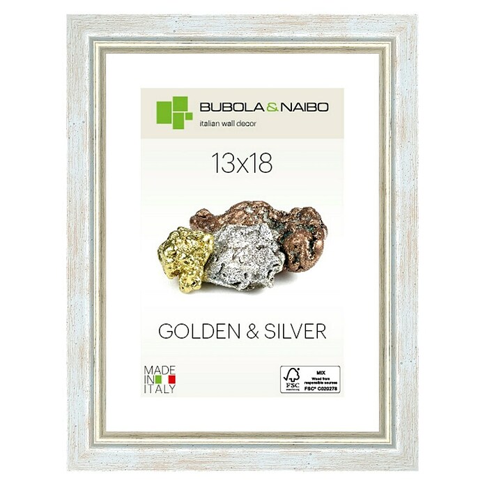 Bilderrahmen Marisa 6280 (Silber, 13 x 18 cm, Holz)