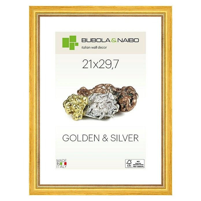 Bilderrahmen Marisa 6280 (Gold, 21 x 29,7 cm / DIN A4, Holz)