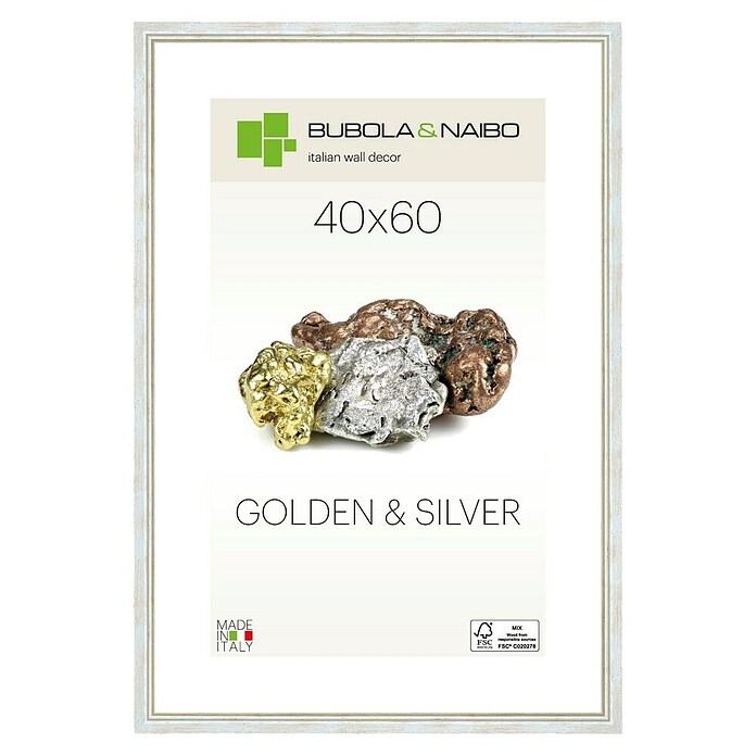 Bilderrahmen Marisa 6280 (Silber, 40 x 60 cm, Holz)
