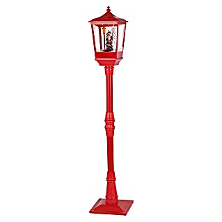 Farol LED navideño (L x An x Al: 26 cm x 26 mm x 135 cm, Rojo, Funcionamiento en red, LED)