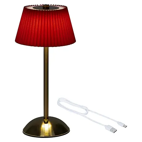 Lámpara de sobremesa LED redonda