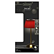Lámpara de sobremesa LED redonda (4 W, Ø x Al: 30,5 x 15 cm, Rojo, Blanco cálido) | BAUHAUS