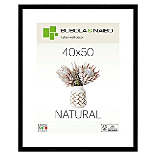 Bubola & Naibo Drveni okvir Tulipa 6340 (40 x 50 cm, Crne boje)