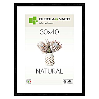 Bubola & Naibo Drveni okvir Tulipa 6340 (30 x 40 cm, Crne boje)