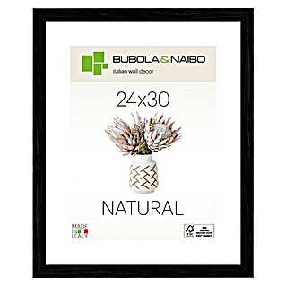 Bubola & Naibo Drveni okvir Tulipa 6340 (24 x 30 cm, Crne boje)