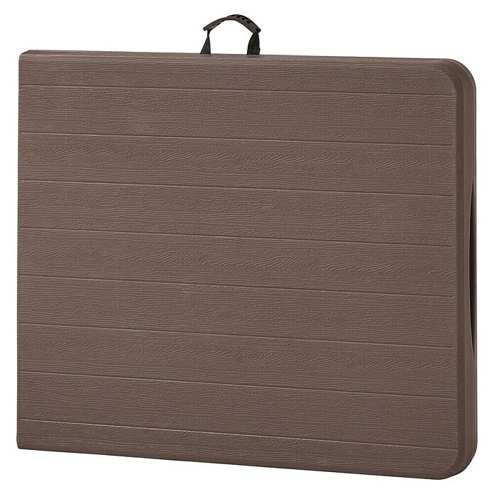 Mesa plegable Wood (L x An x Al: 180 x 75 x 74 cm, Marrón) | BAUHAUS