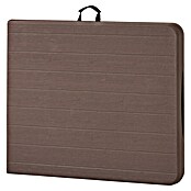 Mesa plegable Wood (L x An x Al: 180 x 75 x 74 cm, Marrón) | BAUHAUS