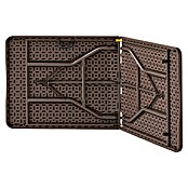Mesa plegable Wood (L x An x Al: 180 x 75 x 74 cm, Marrón) | BAUHAUS
