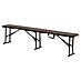 Banco de camping plegable Wood 