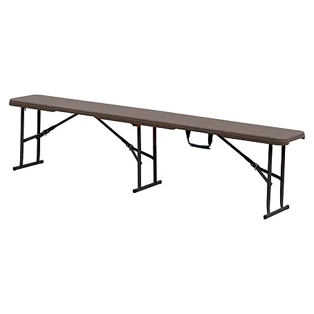 Banco de camping plegable Wood