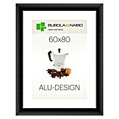 Bubola & Naibo Bilderrahmen (Schwarz, 60 x 80 cm, Aluminium)