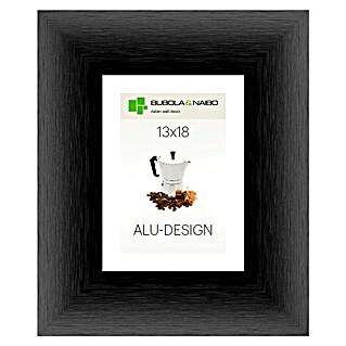 Bubola & Naibo Aluminijski okvir Alu-Design II (Format slike: 13 x 18 cm, Crne boje)
