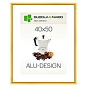 Bubola & Naibo Bilderrahmen (Gold, 40 x 50 cm, Aluminium)