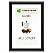 Bubola & Naibo Bilderrahmen (Schwarz, 61 x 91,5 cm, Aluminium)