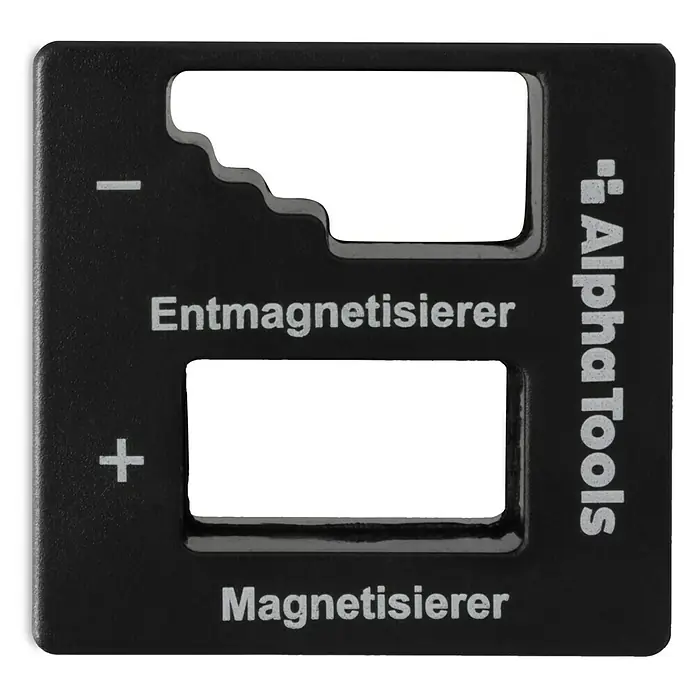 Alpha Tools Schraubendreher-Set - 101 -tlg. - Das Alpha Tools Magnetisier- und Entmagnetisiergerät ist ein Werkzeug zum Magnetisieren und Entmagnetisieren von Schraubendrehern und Werkzeugen.