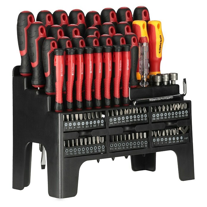 Alpha Tools Schraubendreher-Set (101 -tlg.) | BAUHAUS
