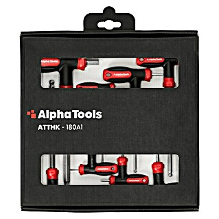 Alpha Tools Stiftschlüsselsatz T-Griff (8 -tlg.)