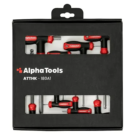 Alpha Tools Stiftschlüsselsatz T-Griff