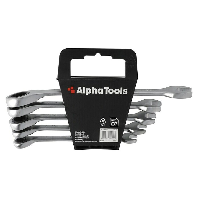Alpha Tools Komplet kombiniranih ključeva  (5 -dij.) | BAUHAUS