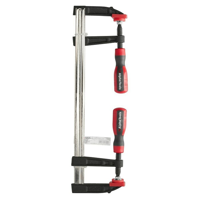 Alpha Tools Schraubzwinge Set (Spannweite: 0 mm - 350 mm, 2 Stk.) | BAUHAUS