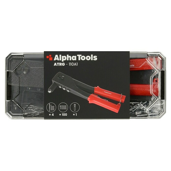 Alpha Tools Blindnietzangen-Set (4 -tlg.) | BAUHAUS