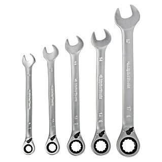Alpha Tools Set steek-ringratelsleutels (5 -delig)