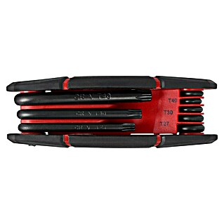 Alpha Tools Juego de llaves Torx (8 pzs.)