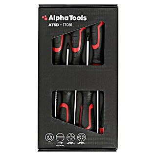 Alpha Tools Schraubendreher-Set (7 -tlg.)